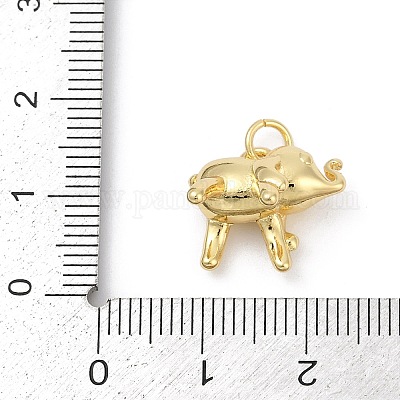 Латунные подвески&nbsp;KK-U062-28G-1