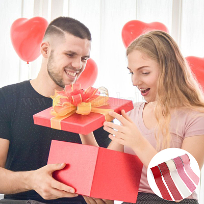 5 рулон 5-х цветных рулонов кружева из мешковины&nbsp;OCOR-MA0001-32-1