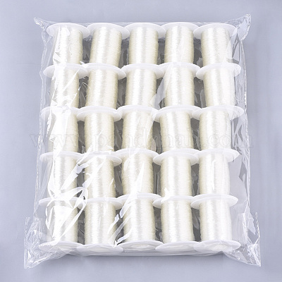 Круглая эластичная кристаллическая нить&nbsp;EW-R007-A-01-1