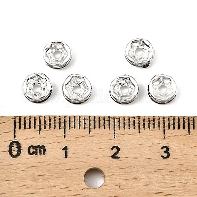 Латунные бусины разделители для поставки стразов&nbsp;X-RSB036NF-03-1