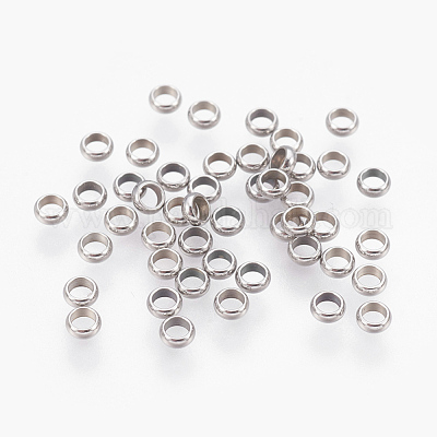 Бусины из нержавеющей стали 201&nbsp;STAS-P208-05P-01-1