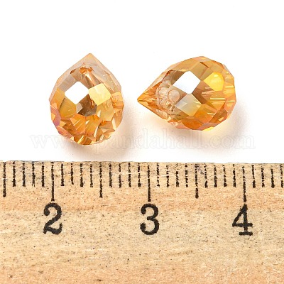 Гальваническим стеклянные бусины&nbsp;EGLA-K062-01A-HR02-1