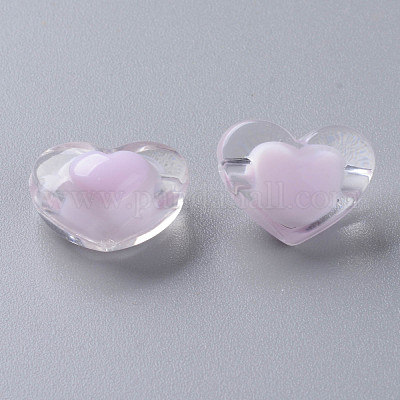 Perles en acrylique transparente&nbsp;TACR-S152-08A-09-1