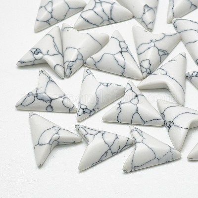 Синтетических бирюзовый кабошон&nbsp;LS-X-TURQ-S290-24-1