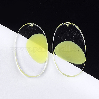 Grandi pendenti in resina trasparente&nbsp;X-CRES-S362-009B-1