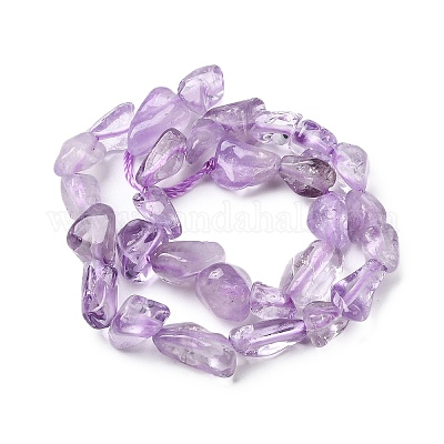 Natürlichen Amethyst Perlen Stränge&nbsp;G-B161-A02-1