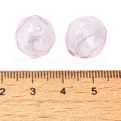 Abalorios de vidrio transparentes&nbsp;LS-GLAA-A041-01A-05-1