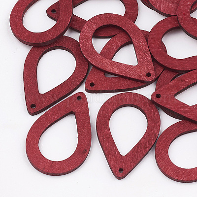 Подвески из грушевого дерева&nbsp;LS-X-WOOD-T010-06A-1