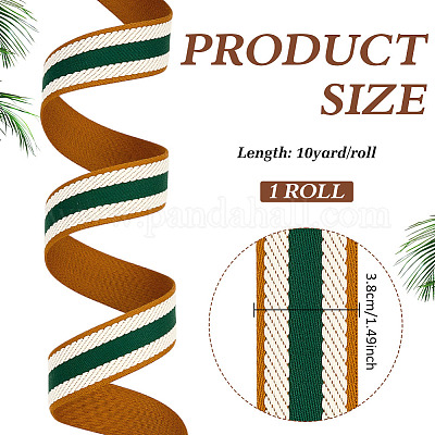 Полиэстер Grosgrain ленты&nbsp;OCOR-WH0105-091C-1