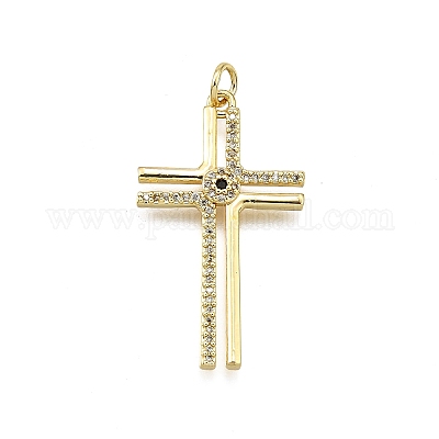 Латунные микро проложить кубического циркония подвески&nbsp;LS-KK-Z100-26G-1