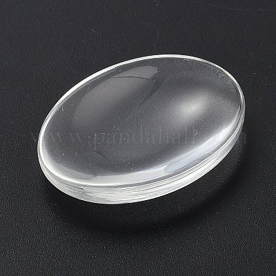 Glas cabochons&nbsp;LS-GLAA-WH0032-30-1