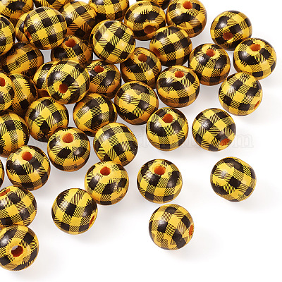 Натуральные деревянные бусы&nbsp;WOOD-TAC0010-05M-1