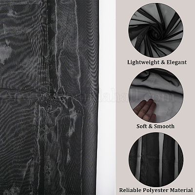 1м полиэстеровая марлевая ткань&nbsp;DIY-CY0002-08B-1