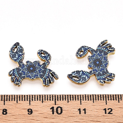 Pendentifs en alliage imprimés&nbsp;ENAM-N056-201F-1