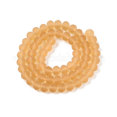 Прозрачные стеклянные бусины&nbsp;LS-EGLA-A044-T8mm-MD23-1