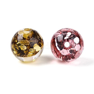 Прозрачные бисеры из смолы&nbsp;RESI-T061-06M-1