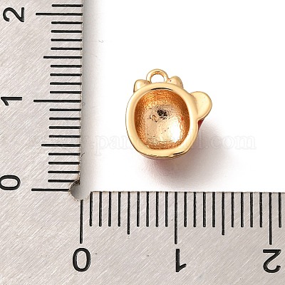 Breloques en laiton&nbsp;KK-C085-04G-1