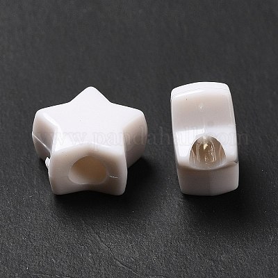 Непрозрачные акриловые бусины&nbsp;MACR-J123-08-1