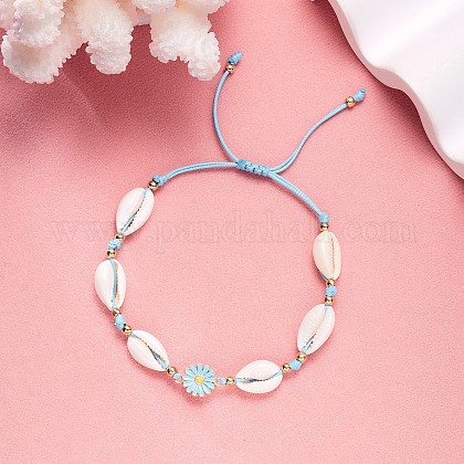 Braccialetti estivi con conchiglie e perline in ceramica all'ingrosso per il tuo negozio