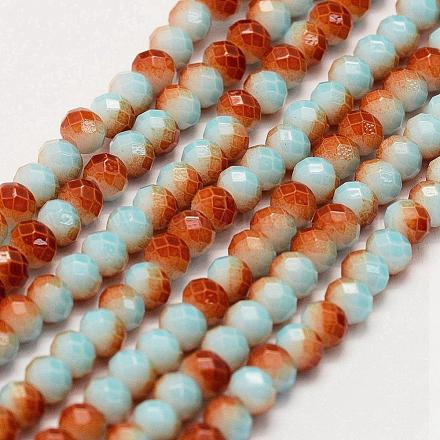 Chapelets de perles en verre GLAA-P312-03-3x4mm-06-1