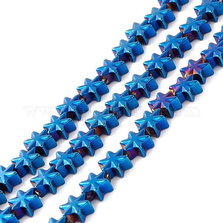Electroplate Synthetic Non-magnetic Hematite Beads G-I317-03B-1
