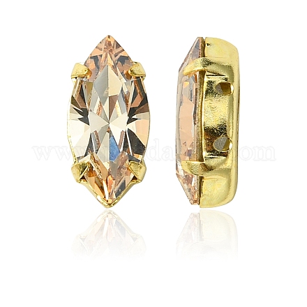 Пришивные чашки preciosa® maxima crystal Y-PRC-SE15-00030-235-G-1