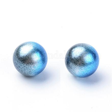 Perles acryliques de perles d'imitation OACR-S013-10mm-06-1