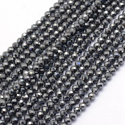 Brins de perles de pierre terahertz G-E411-15-3mm-1