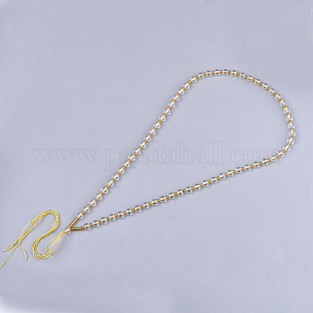 Nylon Cord Necklace Making MAK-T005-13D-1