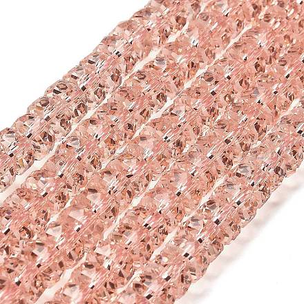 Прозрачные стеклянные бусины&nbsp;EGLA-K071-05D-1