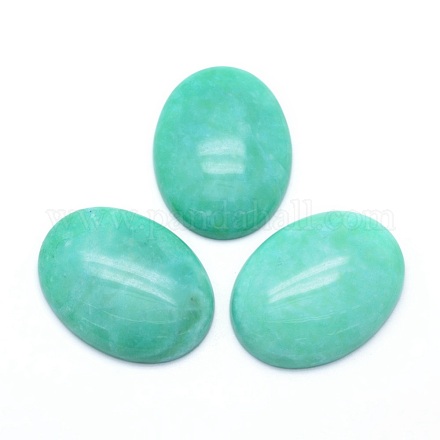 Cabochons de jade blanc naturel X-G-P393-I23-1