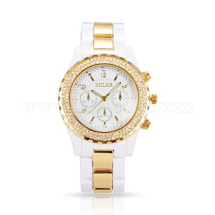 High Quality Stainless Steel with Resin Quartz Watches WACH-N008-13A-1