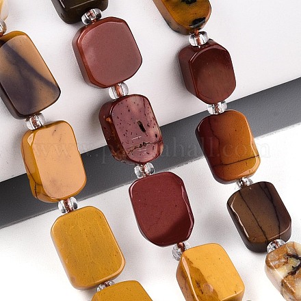 Naturperlen Stränge mookaite G-T138-26A-02-1