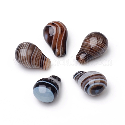 Natural Banded Agate/Striped Agate Beads G-L514-002C-1