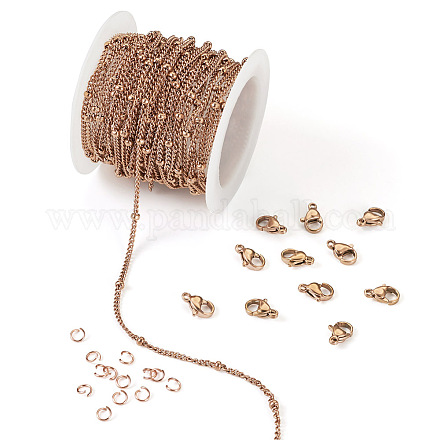 Pandahall diy chaîne bracelet collier kit de fabrication CHS-TA0001-44-1