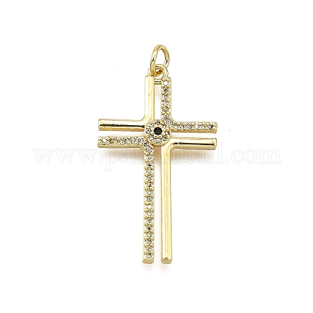 Латунные микро проложить кубического циркония подвески&nbsp;LS-KK-Z100-26G-1