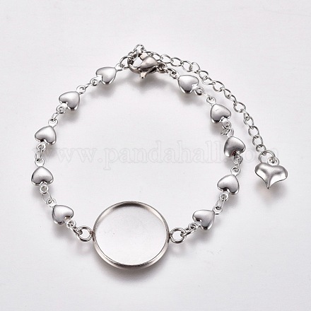 Изготовление браслета из нержавеющей стали 304 STAS-WH0014-26P-1