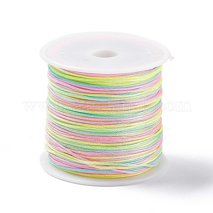 50M Segment Dyed Nylon Chinese Knotting Cord NWIR-A008-02D-1