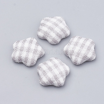 Cabochons en tissu X-WOVE-N006-10D-1