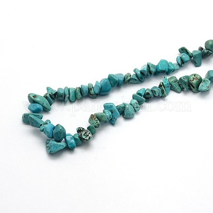 Synthetic Turquoise Beads Strands G-O049-C-02-1