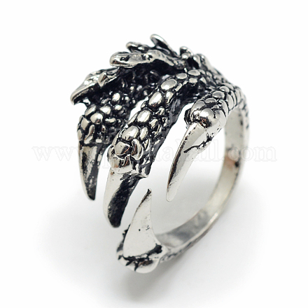 Adjustable Alloy Cuff Finger Rings X-RJEW-S038-017-1