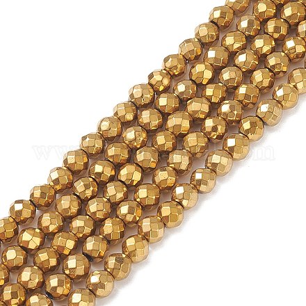 Non-Magnetic Synthetic Hematite Beads Strands G-Q663-1-1