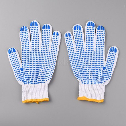 Нескользящие хлопковые перчатки AJEW-WH0043-41-1