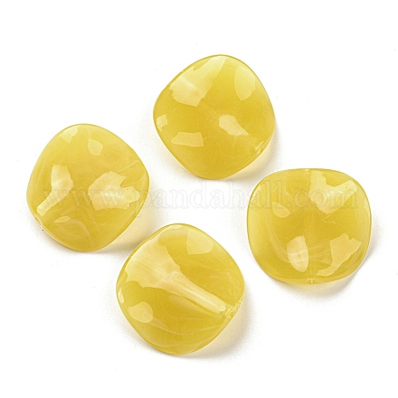 Opaque Acrylic Beads OACR-B013-32A-1