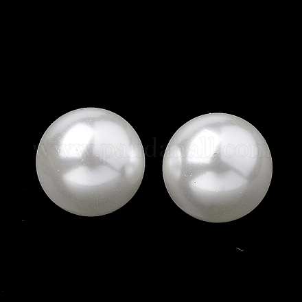 Cuentas de perlas de vidrio ecológicas GLAA-S172-10mm-01A-1