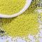 MIYUKI Round Rocailles Beads, Japanese Seed Beads, 11/0, (RR422) Opaque Yellow Luster, 11/0, 2x1.3mm, Hole: 0.8mm, about 5500pcs/50g