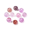 Transparent Acrylic Beads, Rondelle, Plum, 7x4mm, Hole: 1.8mm, about 3300pcs/500g