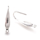 316 Surgical Stainless Steel Earring Hooks X-STAS-P166-10S-3