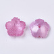5-Petal Plastic Bead Caps KY-T015-21B-B01-2