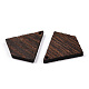 Colgantes de madera de wengué natural WOOD-T023-45-3